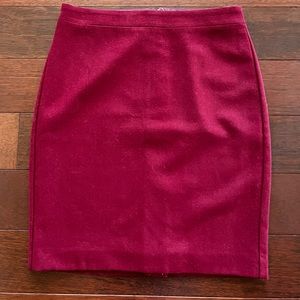 Banana Republic wool pencil skirt